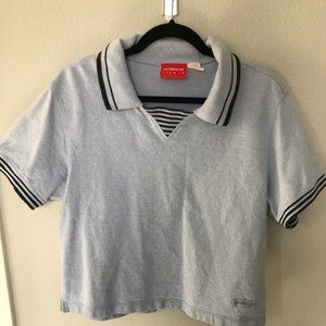 Cute vintage cropped polo
